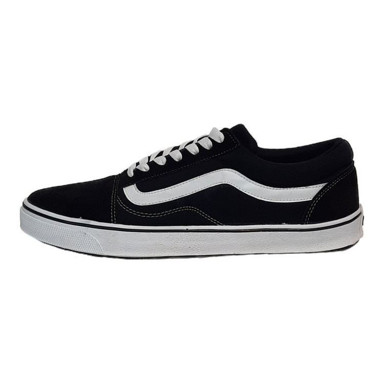 کتونی ونس مدل OLD SKOOL سفید مشکی