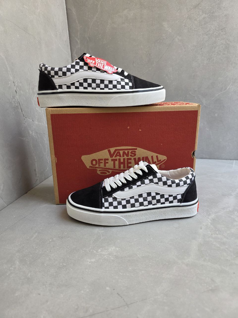 کفش کتونی ونس شطرنجی